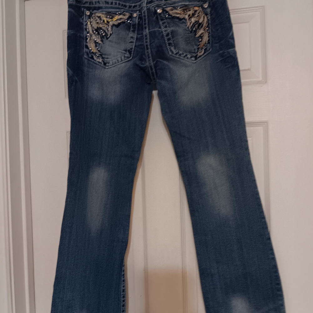 Miss Me Women's Blue Boot Cut Jeans
